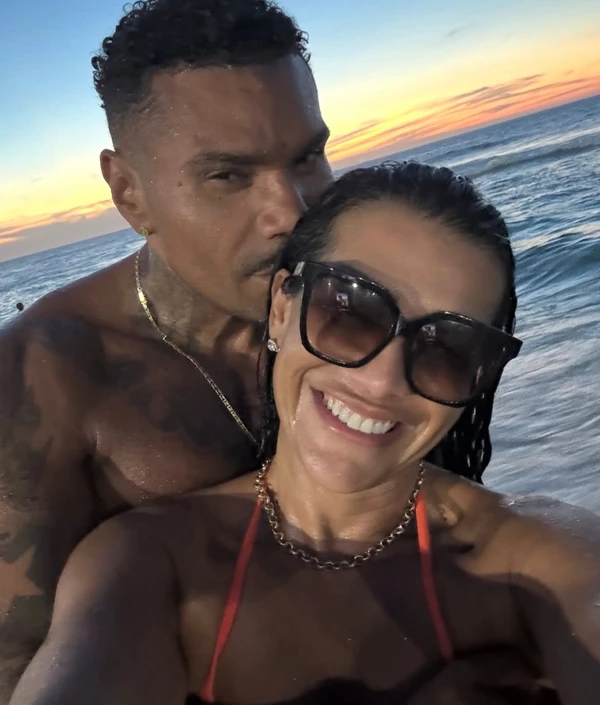 Ellen Cardoso e Naldo Benny por Reprodução/Instagram