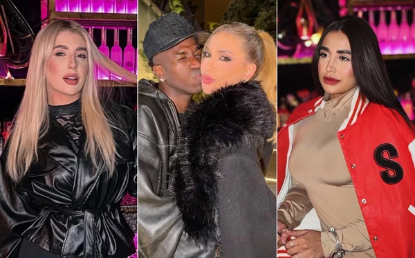 Jéssica de Paula, Vini Jr., Virginia e Bruna Pinheiro