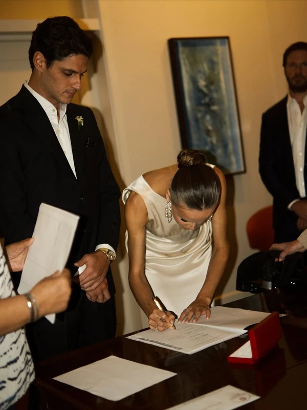 Marina Goldfarb celebra casamento em Trancoso com luxo brasileiro e referências da cultura baiana por Reprodução