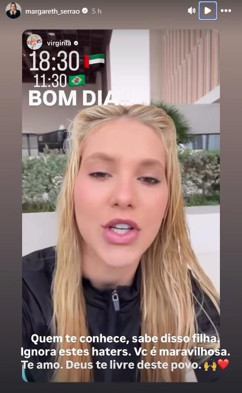 Pronunciamento de Margareth Serrão