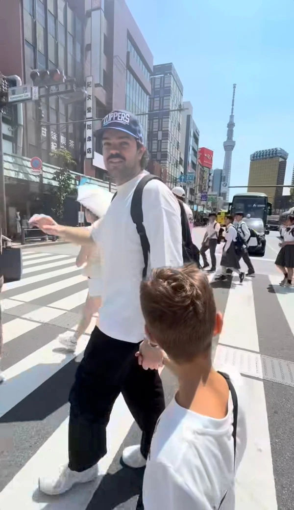 Registros de Sophie Charlotte com família no Japão por Reprodução/Instagram
