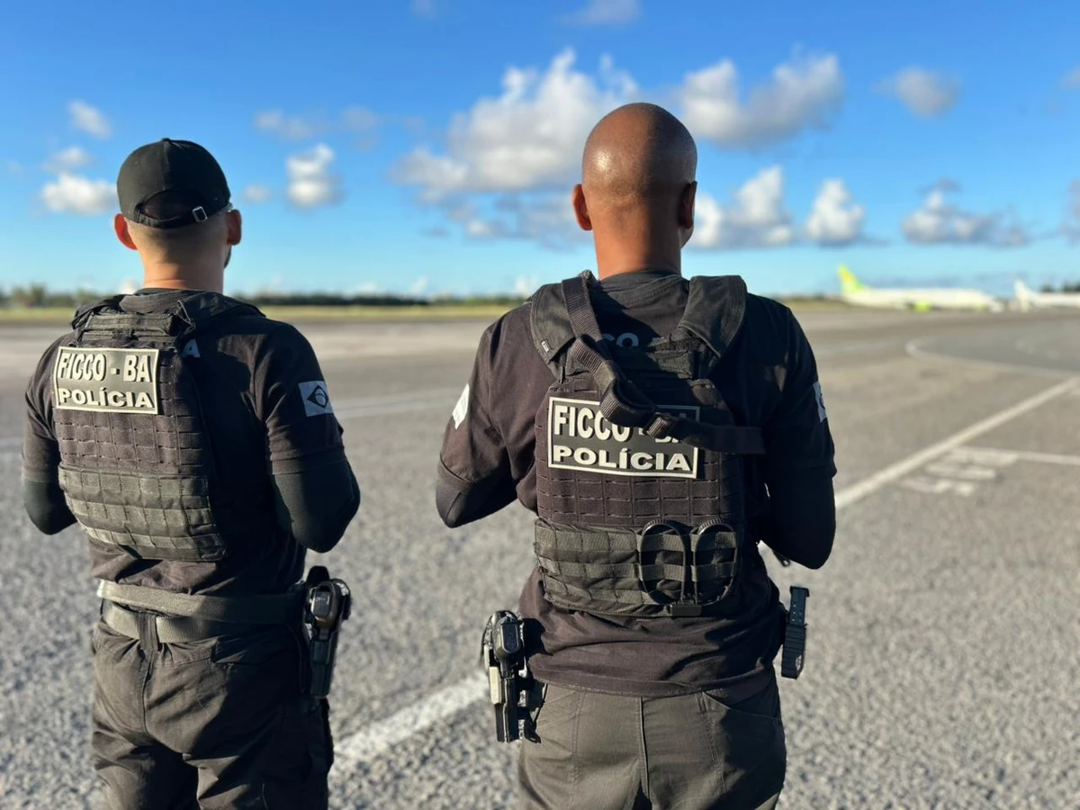 Traficante foragido é preso no Aeroporto de Salvador por Reprodução