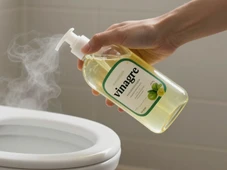Imagem - Por que os especialistas recomendam borrifar vinagre ao redor do vaso sanitário
