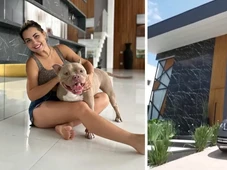 Imagem - Piscina gigante e compra 'no escuro': conheça a mansão de luxo de Deolane no litoral paulista