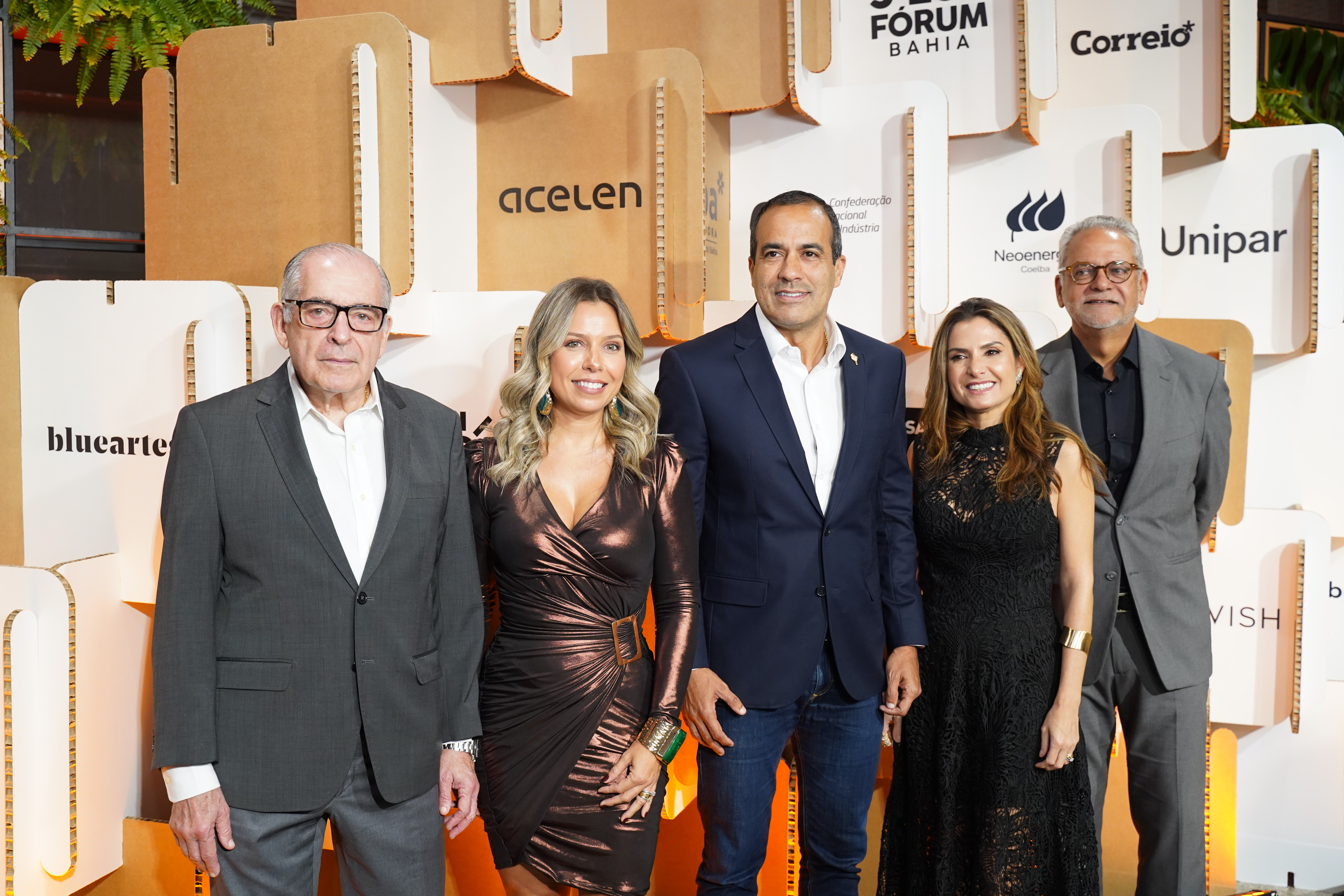 ACM Jr., Luciana Gomes, Bruno Reis, Renata Correia e Isaac Edington por Walter Guedes 