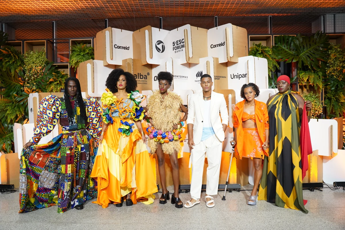 Modelos Afro Fashion Day por Walter Guedes 