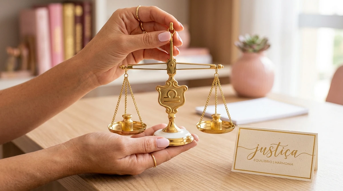 A Habilidade em Ação: a justiça da diplomacia. Libra executa suas tarefas com imparcialidade e equilíbrio, buscando sempre o entendimento e a harmonia.