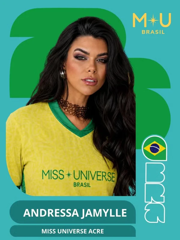 Candidata ao Miss Universe Brasil 2026  por Divulgação/Miss Universe Brasil