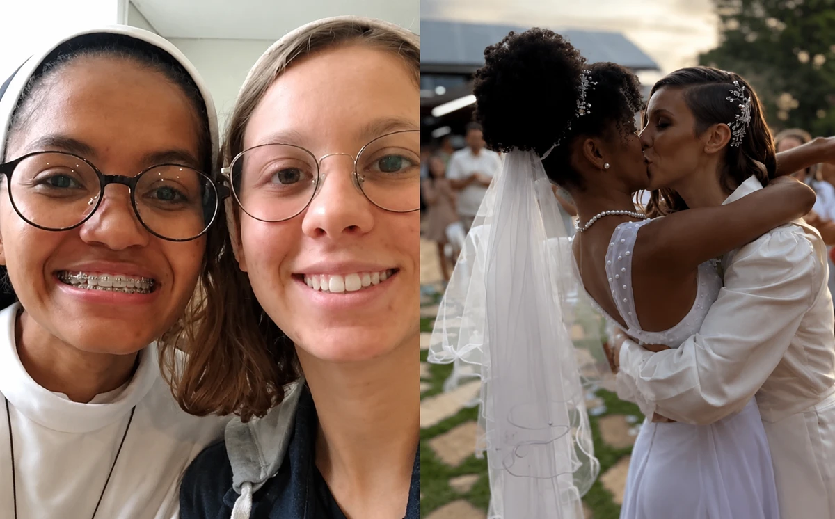 Ex-freiras viralizaram ao revelar amor que começou durante a vida no convento