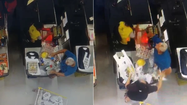 Funcionária é agredida em supermercado na Bahia