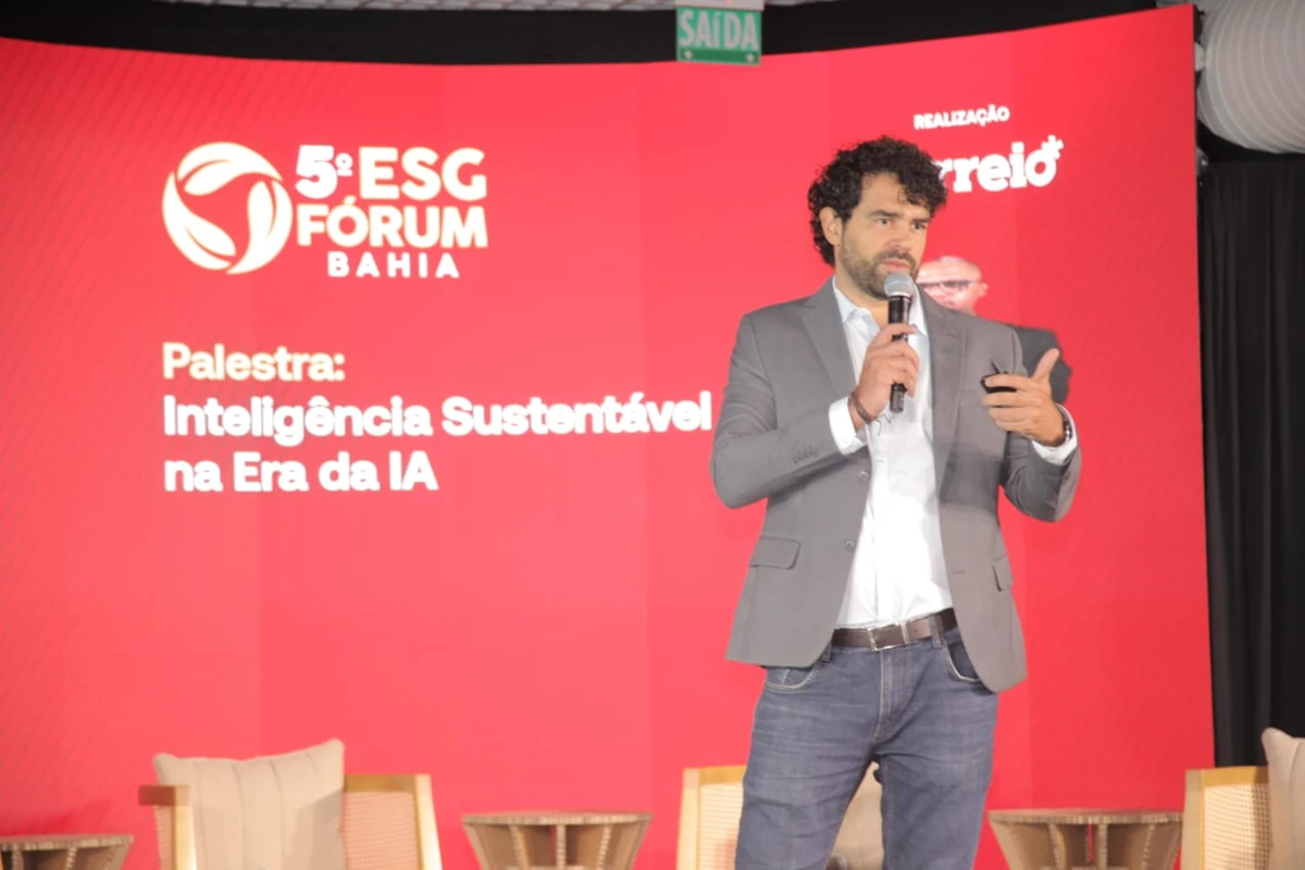 Ícaro Ribeiro usa exemplo de uso da IA para encontrar a sustentabilidade no cotidiano