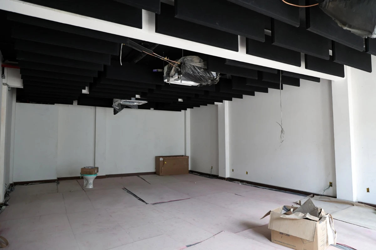 Obras do Teatro Vila Velha por Bruno Concha/Secom PMS