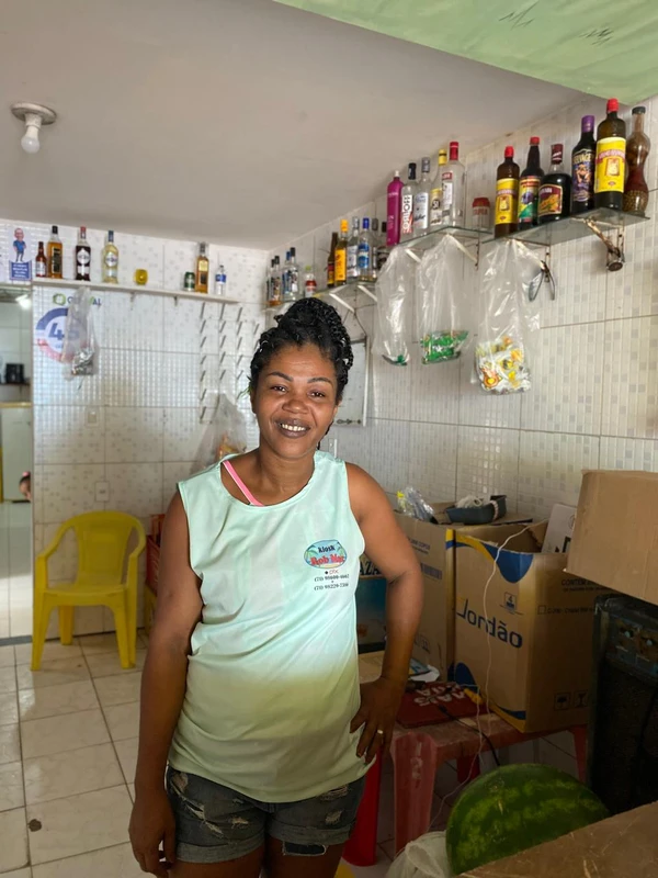 Atualmente, Rafaela mora em Jiribatuba, distrito de Vera Cruz, com o marido Robson por Grazy Kaimbé
