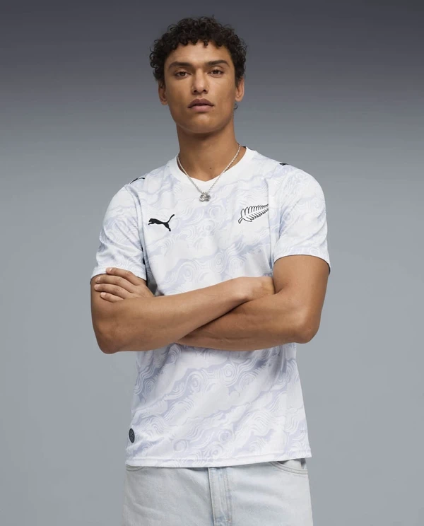 Uniforme da Nova Zelândia para Copa do Mundo 2026 por Reprodução