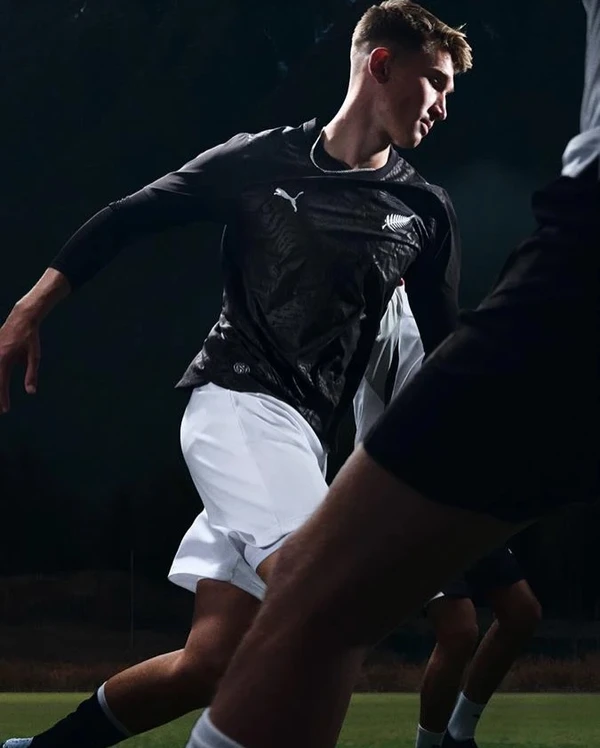Uniforme da Nova Zelândia para Copa do Mundo 2026 por Reprodução