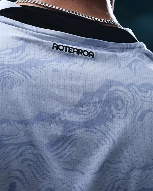 Uniforme da Nova Zelândia para Copa do Mundo 2026 por Reprodução