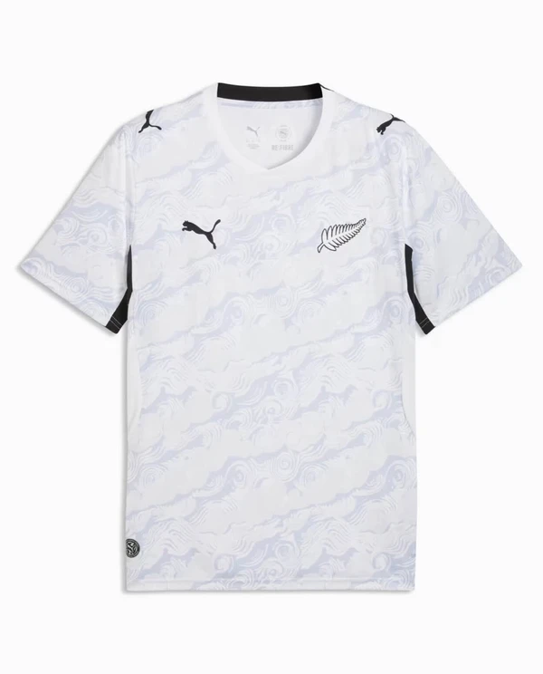 Uniforme da Nova Zelândia para Copa do Mundo 2026 por Reprodução