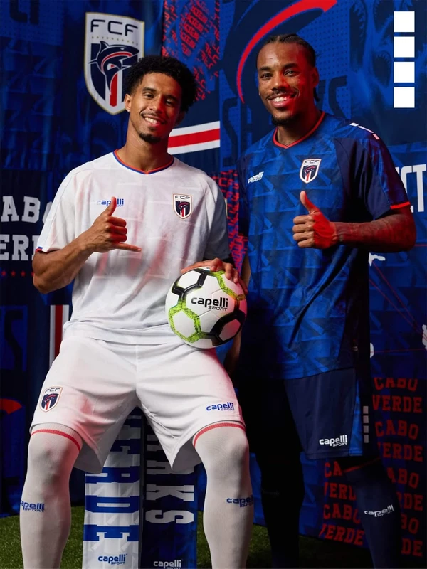 Uniforme de Cabo Verde para Copa do Mundo 2026 por Reprodução
