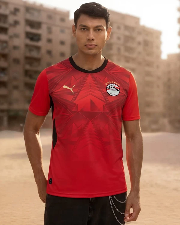 Uniforme do Egito para Copa do Mundo 2026 por Reprodução