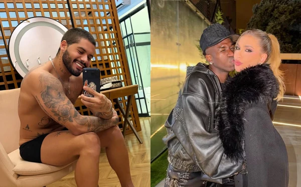 Zé Felipe, Vini Jr. e Virginia Fonseca