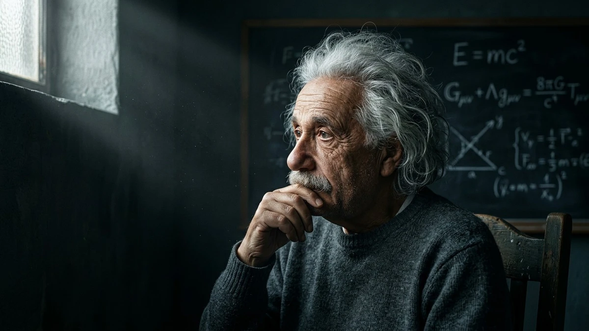 Albert Einstein por Reprodução