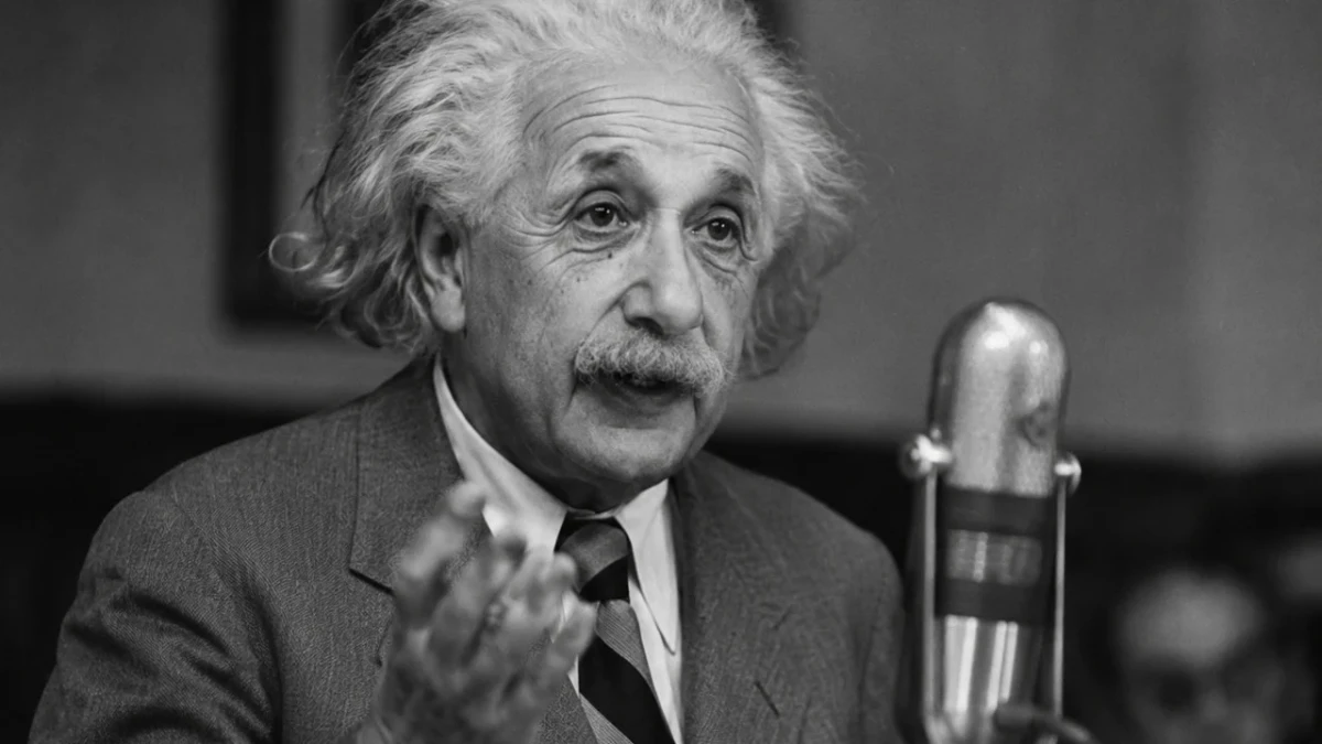  Albert Einstein morreu em 1955, aos 76 anos. por Reprodução