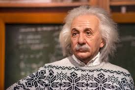 Albert Einstein por Reprodução