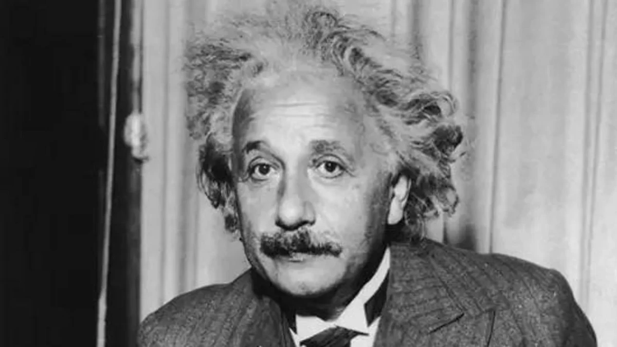 Albert Einstein por Reprodução