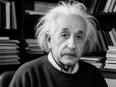 Imagem - Frase do dia de Albert Einstein: 'A pessoa que segue a multidão normalmente não vai além da multidão' - reflexão sobre autenticidade e pressão social