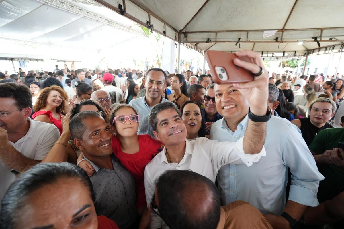 ACM Neto em Santa Rita de Cássia por Divulgação