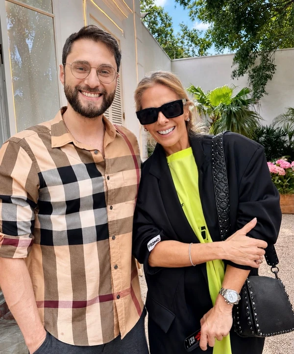 Alexandre  e Adriane Galisteu por Reprodução/Instagram
