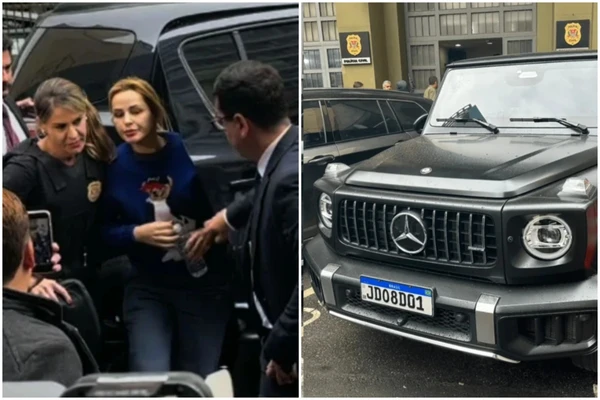 Carro foi um dos apreendidos na operação que prendeu Deolane
