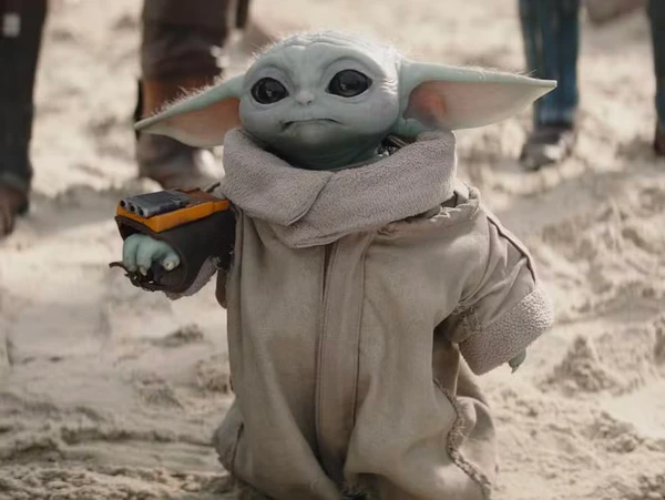 Grogu no novo filme de 'Star Wars' por Divulgação