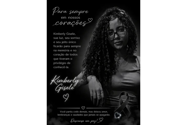 Kimmberlly morreu após pedir para motorista parar o carro por Reprodução