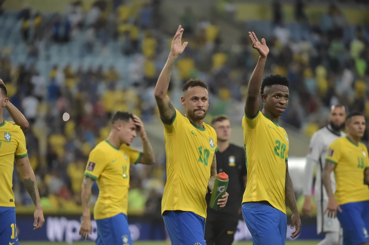 Neymar pela Seleção Brasileira por Shutterstock