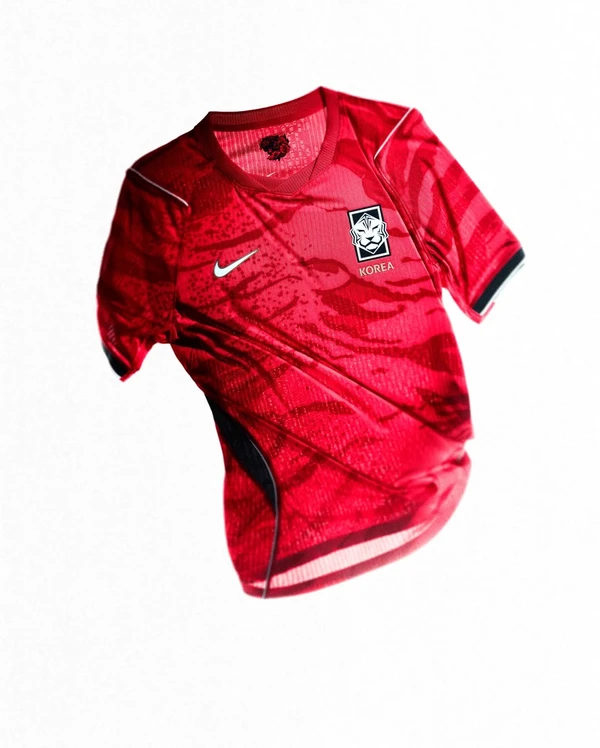 Uniforme da Coreia do Sul para Copa do Mundo 2026 por Reprodução