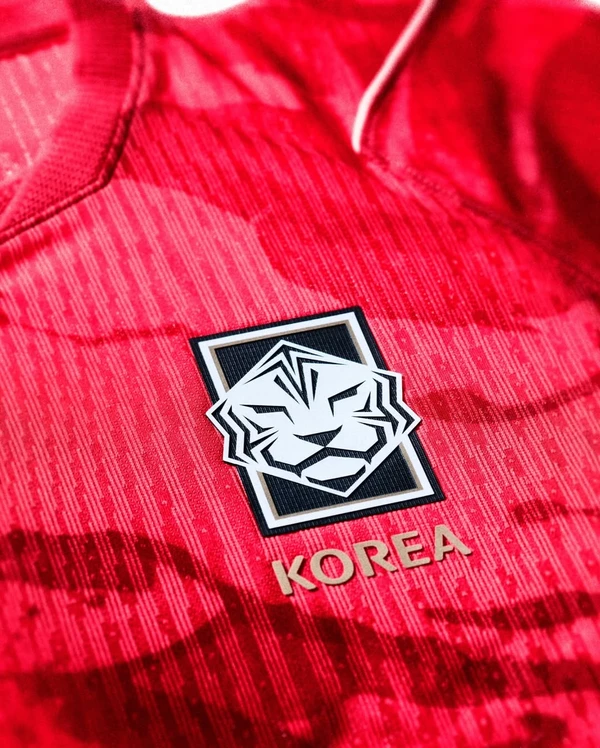 Uniforme da Coreia do Sul para Copa do Mundo 2026 por Reprodução