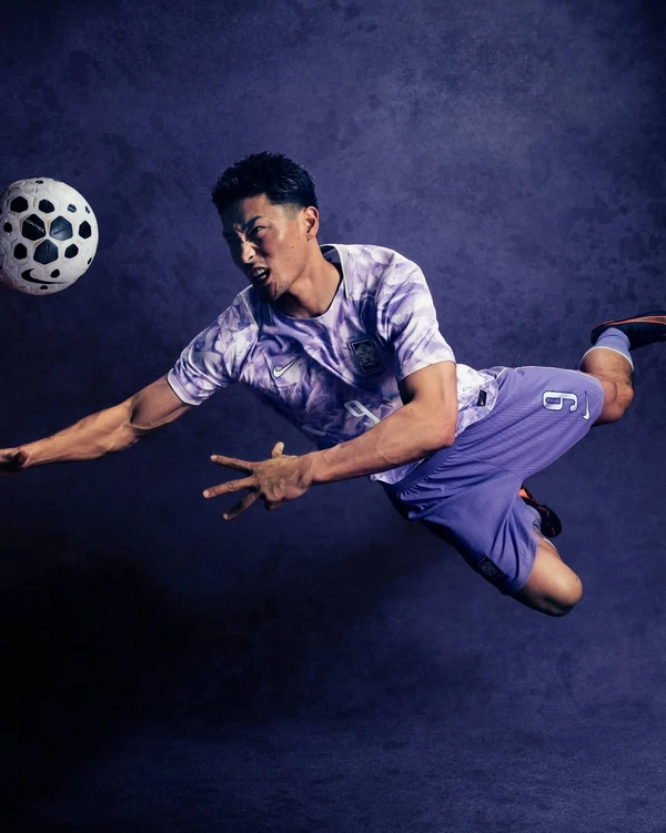 Uniforme da Coreia do Sul para Copa do Mundo 2026 por Reprodução