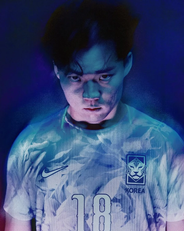 Uniforme da Coreia do Sul para Copa do Mundo 2026 por Reprodução