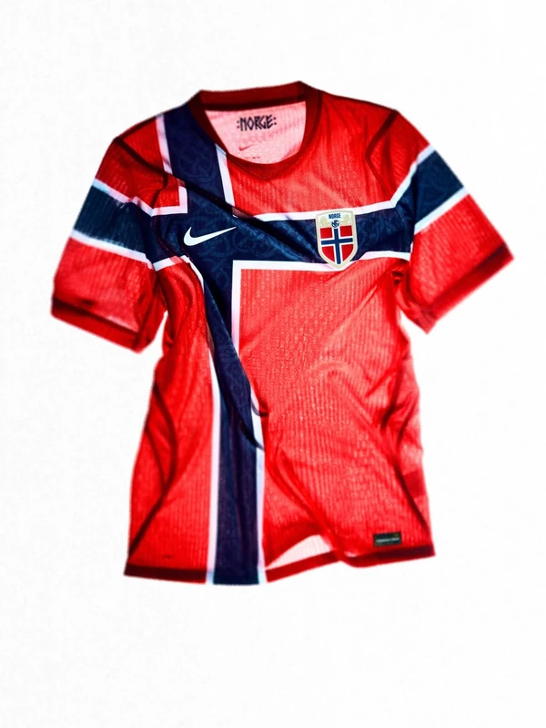 Uniforme da Noruega para Copa do Mundo 2026 por Reprodução