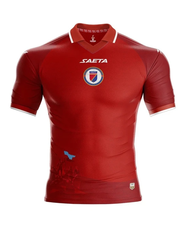 Uniforme do Haiti para Copa do Mundo 2026  por Reprodução