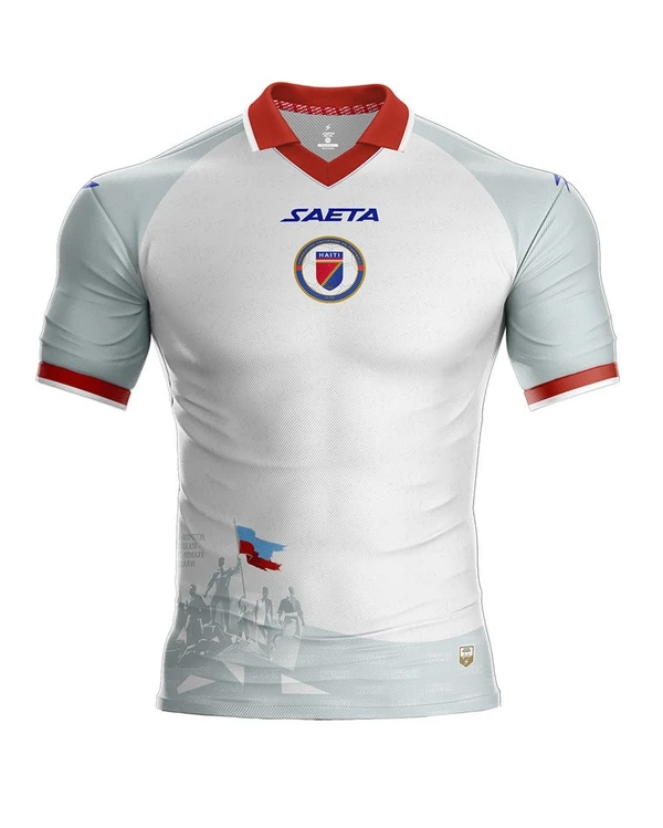 Uniforme do Haiti para Copa do Mundo 2026  por Reprodução
