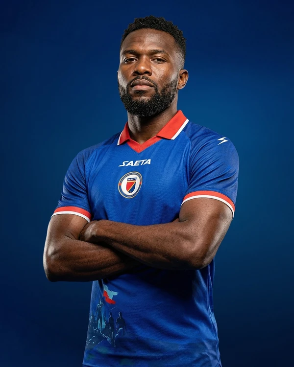 Uniforme do Haiti para Copa do Mundo 2026  por Reprodução