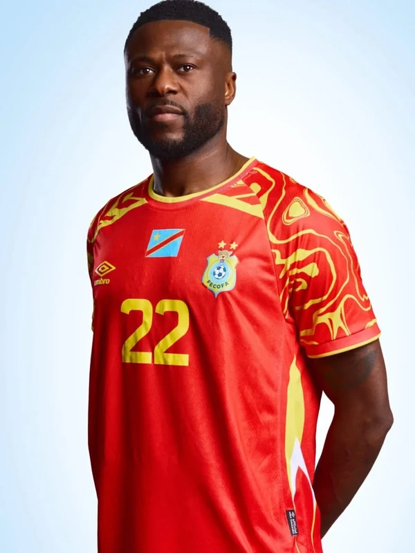 Uniformes do Congo para Copa do Mundo 2026 por Reprodução