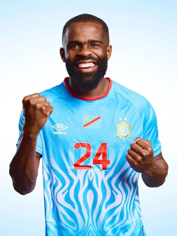 Uniformes do Congo para Copa do Mundo 2026 por Reprodução