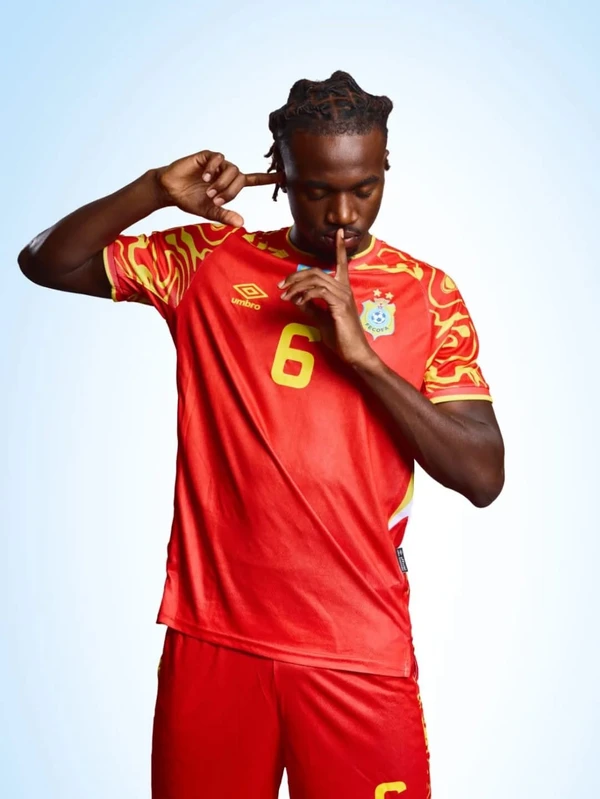 Uniformes do Congo para Copa do Mundo 2026 por Reprodução