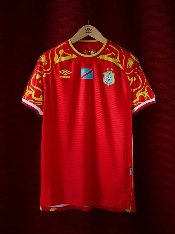 Uniformes do Congo para Copa do Mundo 2026 por Reprodução