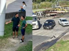 Imagem - Jogador do Bahia se envolve em acidente e bate carro na Região Metropolitana