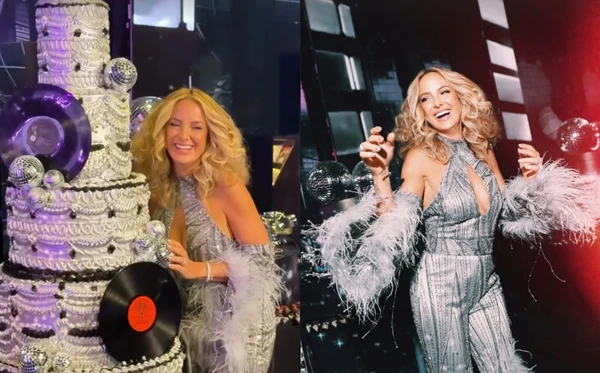 Bolo da festa de 50 anos de Ticiane Pinheiro