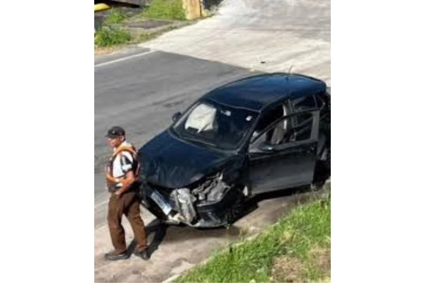 Caio Alexandre se envolveu em acidente por Reprodução/Redes Sociais